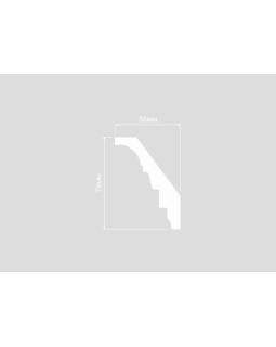 Карниз Hiwood A94 Полистирол Под покраску-foto2