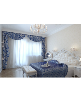 Карниз с орнаментом Harmony K 123 Полиуретан 2000*80*61 мм-foto2