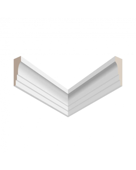 Карниз Ultrawood CR 0027 ЛДФ 2000-2440*50*15 мм-foto3