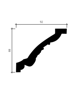 Карниз Европласт 1.50.198 Пенополиуретан 2000*87*92 мм-foto4