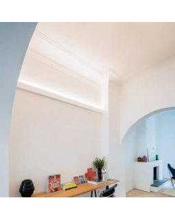 C381 Карниз для скрытого освещения L3 Orac Decor Полиуретан-foto5