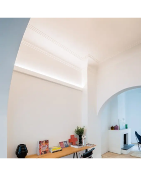 C381 Карниз для скрытого освещения L3 Orac Decor Полиуретан-foto5