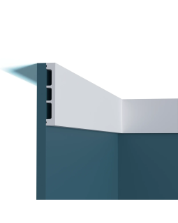 Плинтус P211 Перфект Плюс XPS Полимер 2000*120*18 мм-foto4