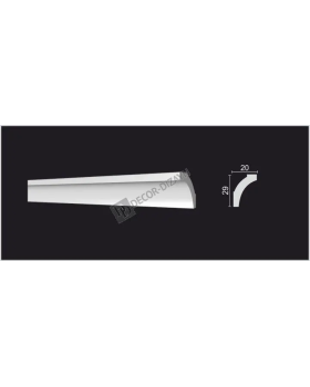 Карниз Decor Dizayn DD36 Полистирол 2000*29*20 мм
