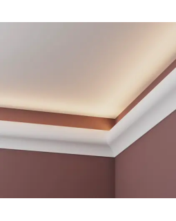 Карниз Европласт 1.50.228 Пенополиуретан 2000*140*80 мм-foto2