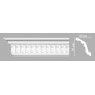 Плинтус потолочный с орнаментом Decomaster 95028 (90х50х2400мм)