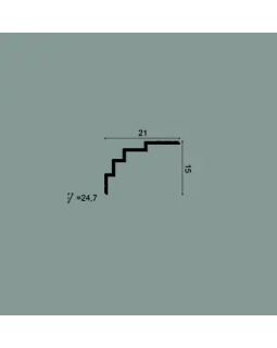 C393 Карниз Steps Orac Decor Полиуретан-foto2