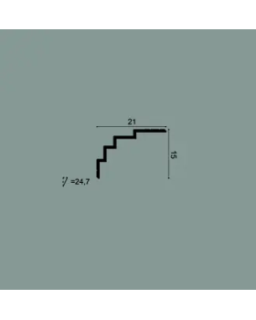 C393 Карниз Steps Orac Decor Полиуретан-foto2