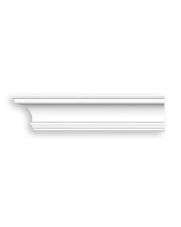 Потолочный плинтус гладкий Decomaster DP 217A (150*110*2400)-foto2