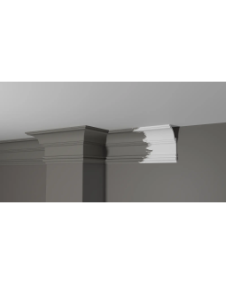Карниз Decor Dizayn DD517 Полистирол 2000*120*60 мм-foto2