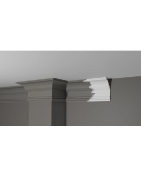 Карниз Decor Dizayn DD517 Полистирол 2000*120*60 мм-foto2