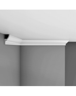 Потолочный плинтус под подсветку Decomaster D501 ДМ (73*40*2000 мм)-foto2