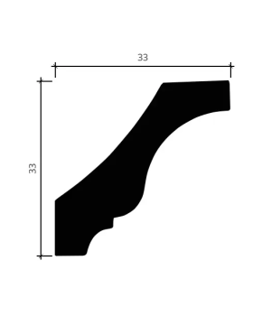 Карниз Европласт 1.50.158 Пенополиуретан 2000*33*34 мм-foto4
