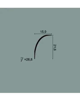 C990 Карниз Infinity Orac Decor Полиуретан-foto2