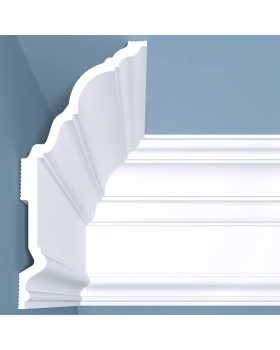 Карниз Bello Deco К20 XPS Полимер 2000*250*120 мм