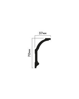 Карниз Hiwood A7V2 Полистирол Под покраску-foto2