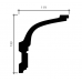 Карниз Европласт 1.50.175 Пенополиуретан 3000*135*117 мм