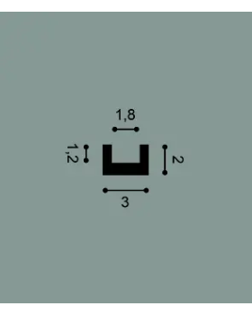 CX190 Многофункциональный профиль Orac Decor Дюрополимер-foto2