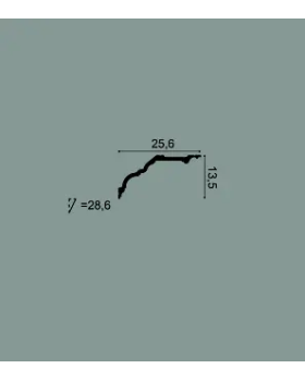 C340 Карниз Orac Decor Полиуретан-foto2