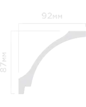 Карниз Hiwood A126 Полистирол Под покраску-foto2