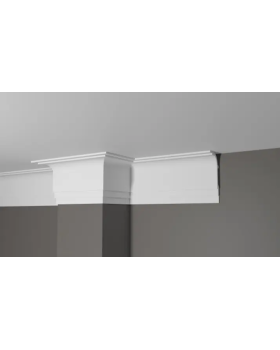 Карниз Decor Dizayn DD516 Полистирол 2000*120*60 мм-foto2