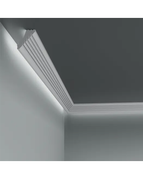 Карниз Европласт 6.50.701 Композит Новый 2000*35*35 мм-foto5