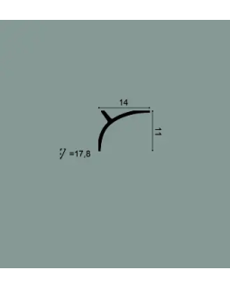 C991 Карниз Orac Decor Полиуретан-foto2