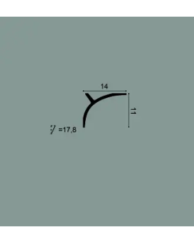 C991 Карниз Orac Decor Полиуретан-foto2