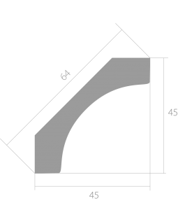 Карниз Ultrawood CR 012W ЛДФ-foto2