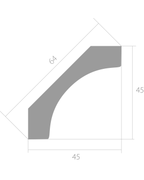 Карниз Ultrawood CR 012W ЛДФ-foto2