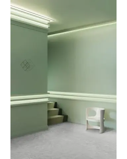 C382 Карниз для скрытого освещения L3 Orac Decor Полиуретан-foto3