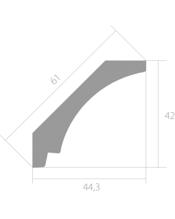 Карниз Ultrawood CR 0017 ЛДФ-foto6