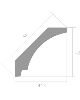 Карниз Ultrawood CR 0017 ЛДФ-foto6