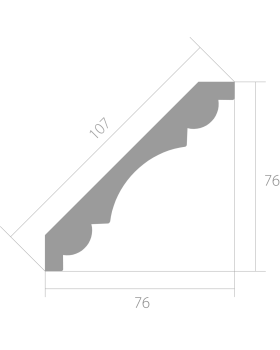 Карниз Ultrawood CR 0018i ЛДФ-foto2