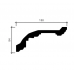 Карниз Европласт 1.50.109 Пенополиуретан 2000*78*190 мм
