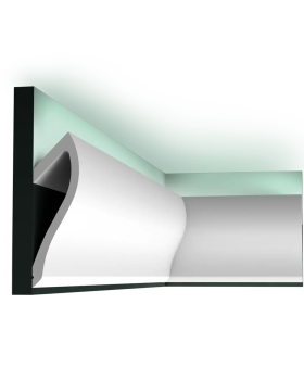 C371 Карниз для скрытого освещения Shade Orac Decor Полиуретан