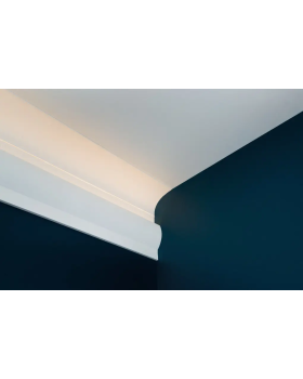 C372 Карниз для скрытого освещения Fluxus Orac Decor Полиуретан-foto3