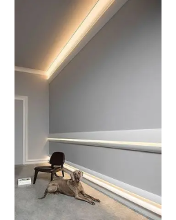 C373 Карниз для скрытого освещения Antonio Orac Decor Полиуретан-foto2