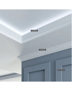 Карниз Bello Deco К12 XPS Полимер 2000*60*40 мм-foto4