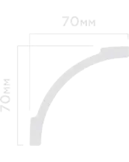 Карниз Hiwood A97 Полистирол Под покраску-foto2
