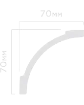 Карниз Hiwood A97 Полистирол Под покраску-foto2