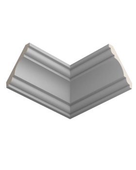 Карниз Ultrawood CR 0018, CR 0018 i ЛДФ 2000-2440*76*76 мм-foto4