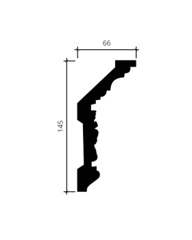 Карниз Европласт 1.50.128 Пенополиуретан 1970*144*96 мм-foto4