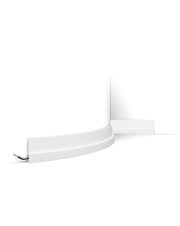 Многофункциональный профиль гибкий Orac Decor PX198F U-Steps Дюрополимер 2000*83*20 мм-foto3