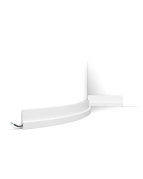 Многофункциональный профиль гибкий Orac Decor PX198F U-Steps Дюрополимер 2000*83*20 мм-foto3