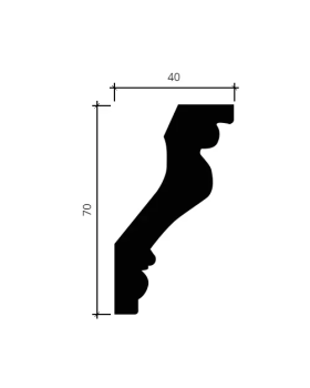 Карниз Европласт 1.50.192 Пенополиуретан 2000*70*40 мм-foto4