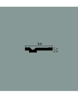 CX161 Карниз Orac Decor Дюрополимер-foto2