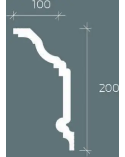 Карниз Европласт 6.50.242 Композит 2000*200*100 мм-foto2