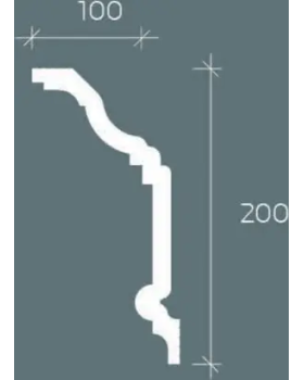 Карниз Европласт 6.50.242 Композит 2000*200*100 мм-foto2