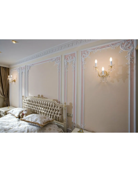 Карниз с орнаментом Harmony K 119 Полиуретан 2000*100*54 мм-foto3